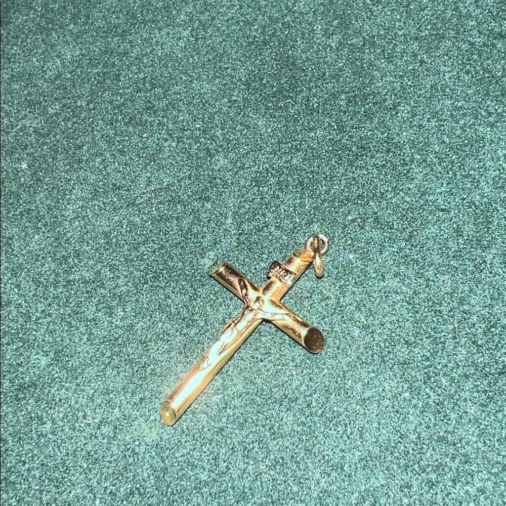 Gold Cross Pendant